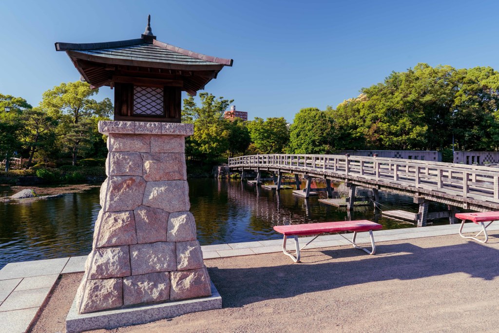 白鳥庭園・・・・
