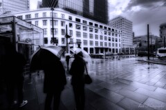 Rainy Tokyo Station