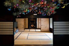 合掌造りの家