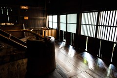 臼がある台所・・・