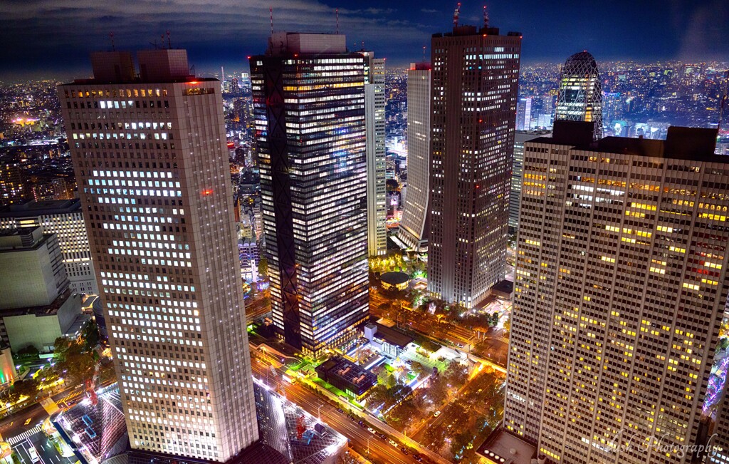 Tokyo night view