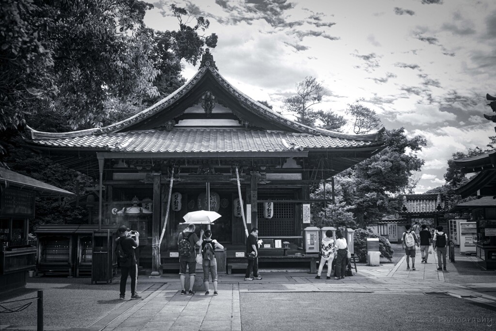 金閣寺　不動堂・・・