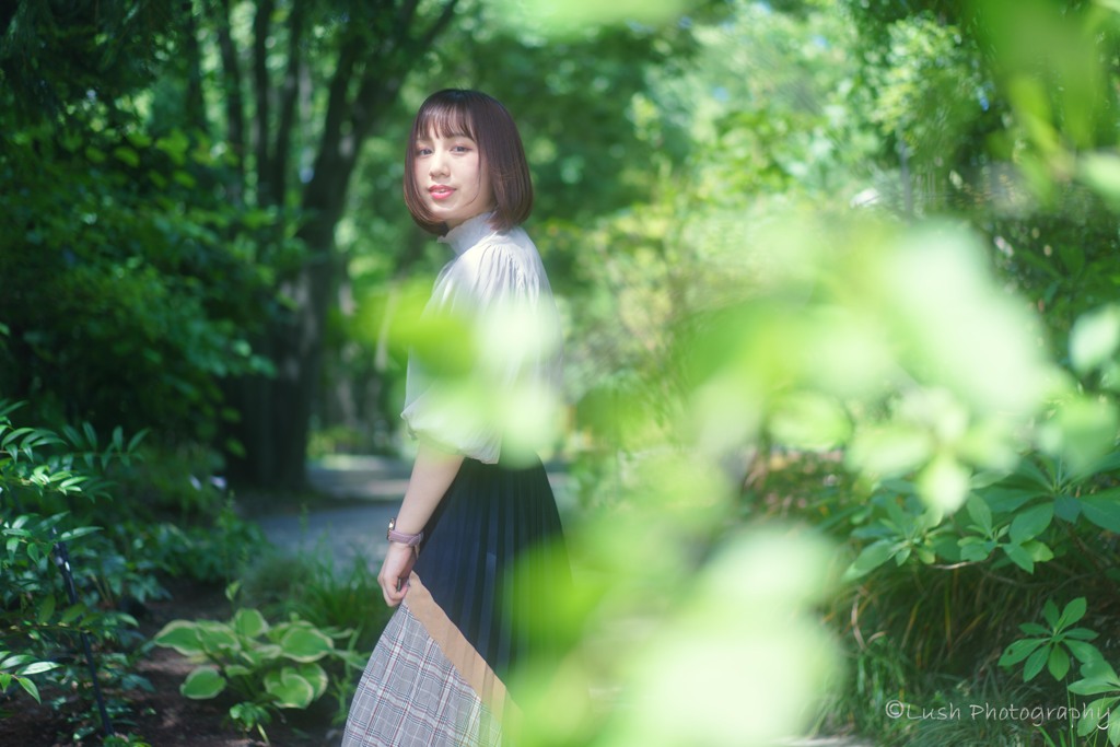 前ボケを生かして一枚・・・