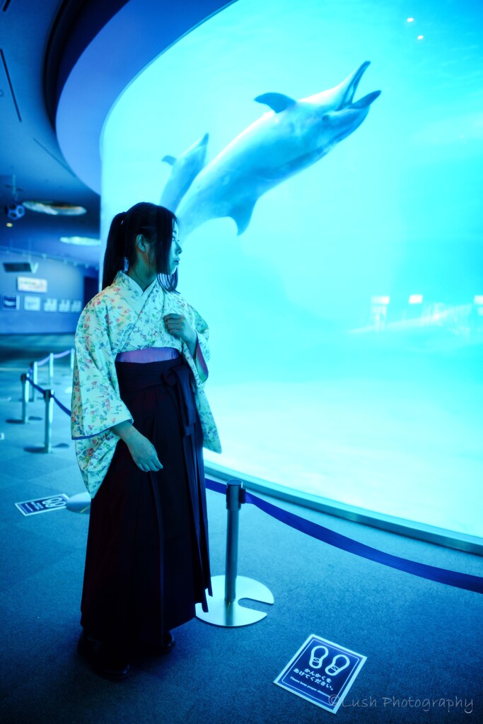 名古屋港水族館にて・・・・