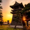 七里の渡し　夕景・・・