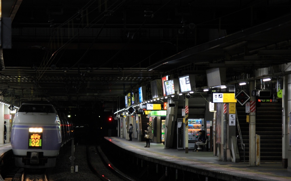 紫色の夜光 〜貫禄〜