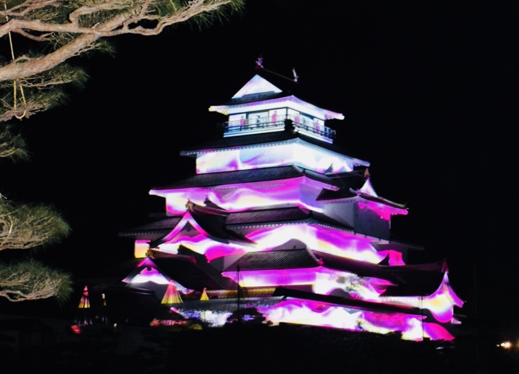幻想的な城