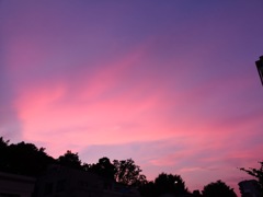 夕焼けピンク