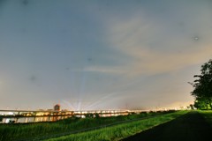 東大島　荒川河川敷