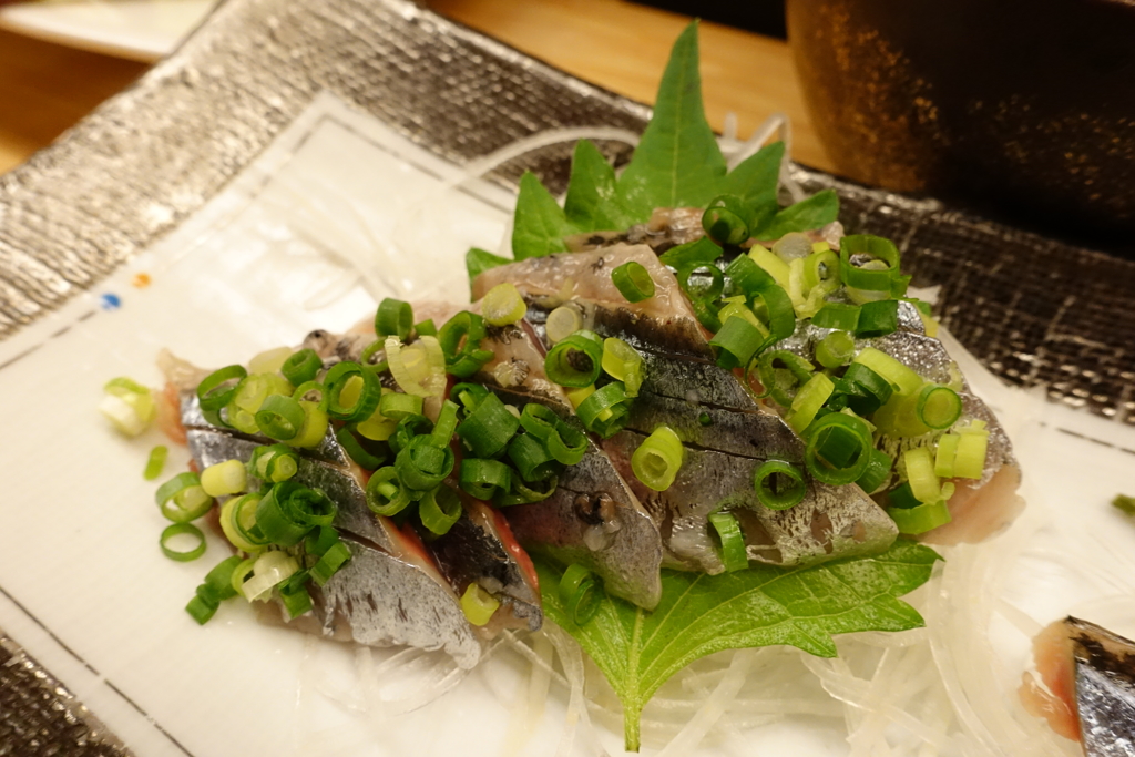 サンマの刺身