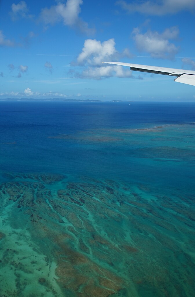 Final approaching to Naha AP