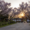 旗本徳山陣屋の夕暮れ時2