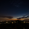 犬山城を見る夜景