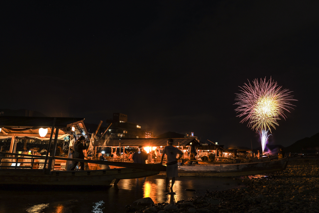 鵜飼開幕花火2021