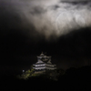 岐阜城と月