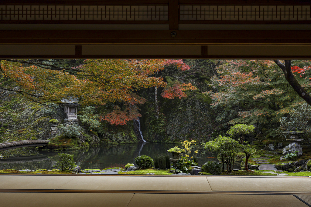 慈恩禅寺の紅葉