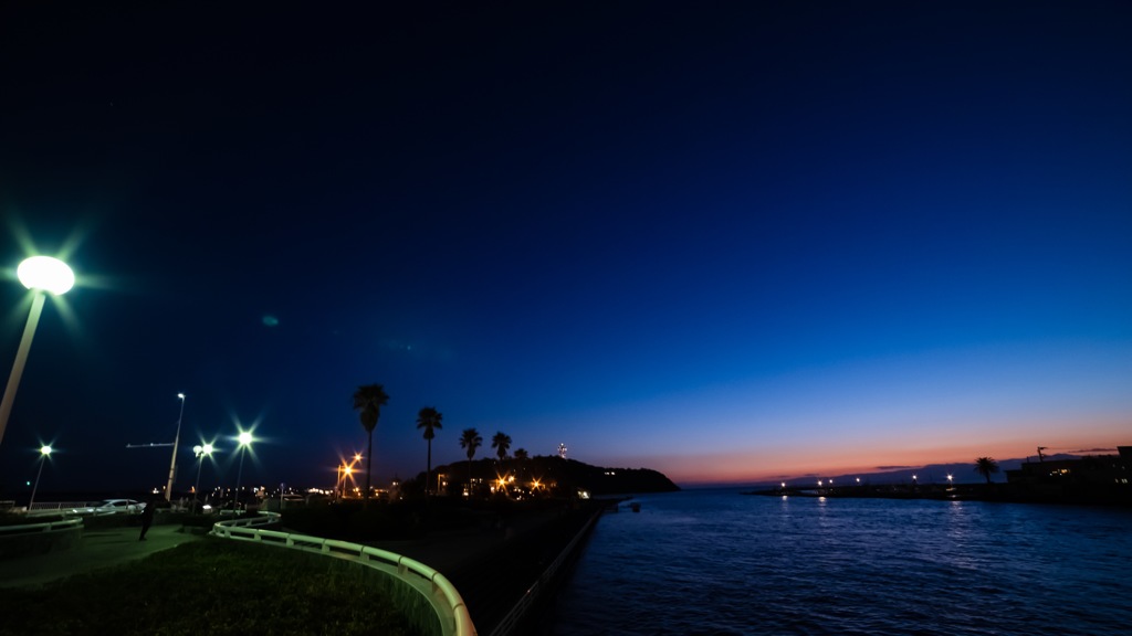 夕から夜へ