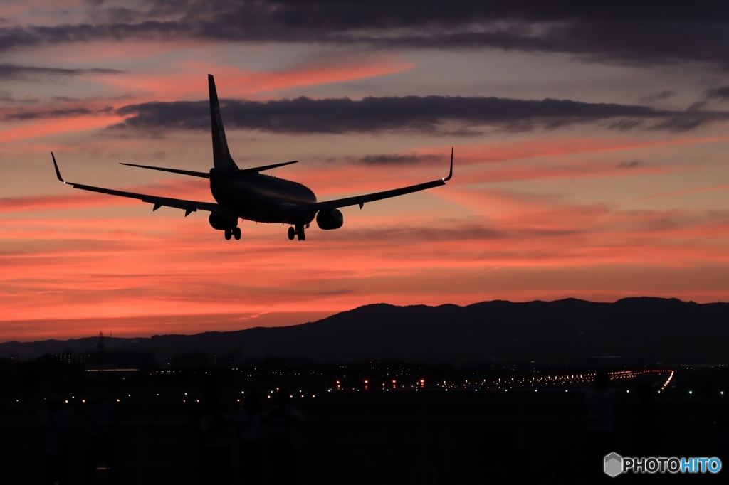 朱色の空と出会えた日