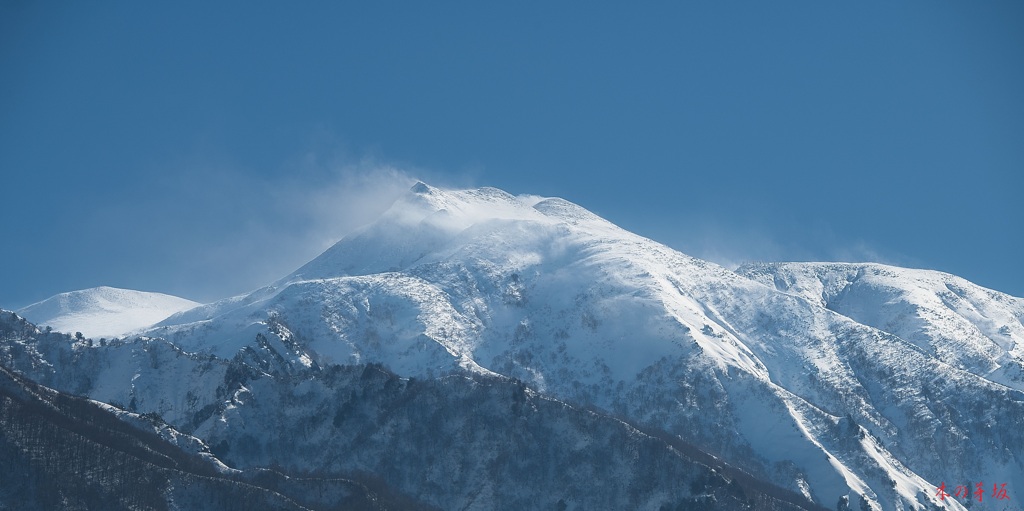 巻機山地吹雪