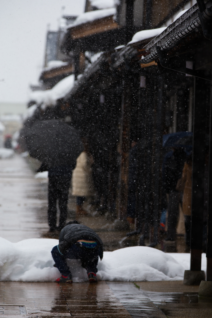 雪ばかりで＞＜