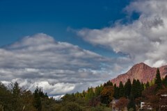 山に富士山