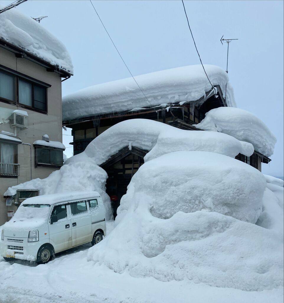 雪の捨て場所・・・無い！
