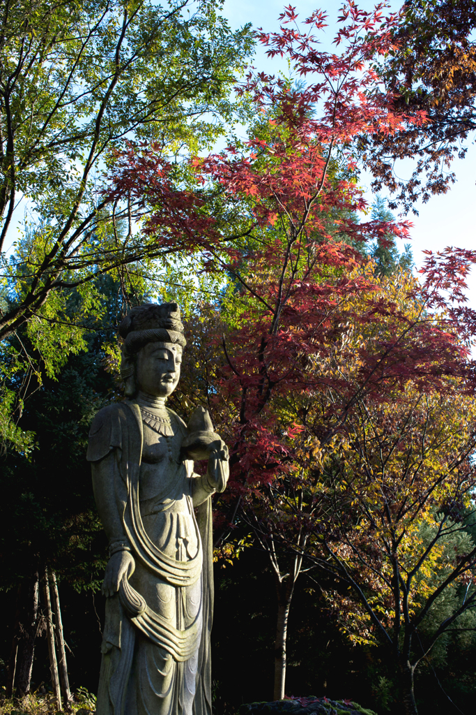 交通安全祈願像（星峠より）
