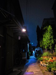 本町の路地裏