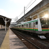 黒磯駅で出発を待つ通勤快速