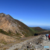 那須岳下山道