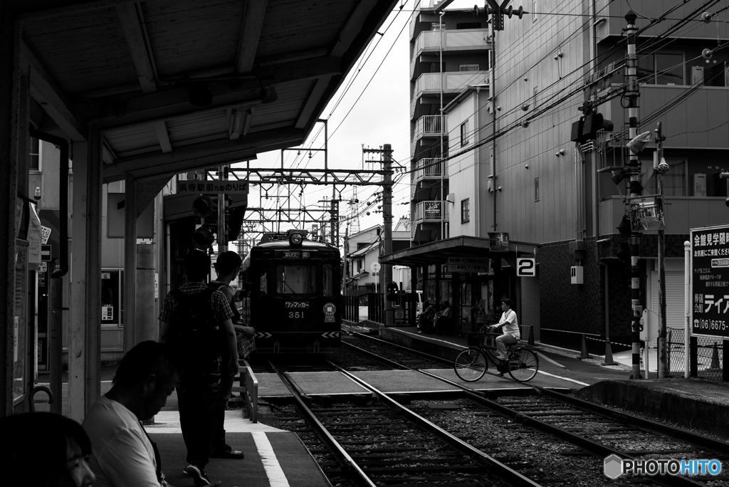 チンチン電車のある風景