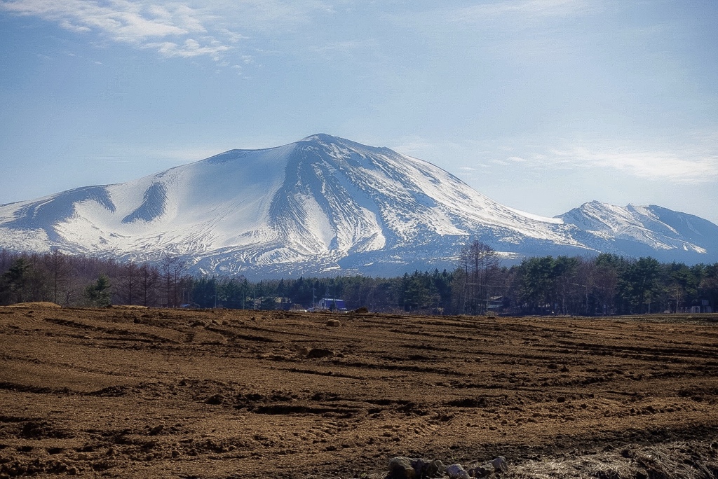 北軽井沢から見た浅間山