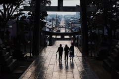 雨上がりの宮地嶽