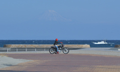大海原の先に