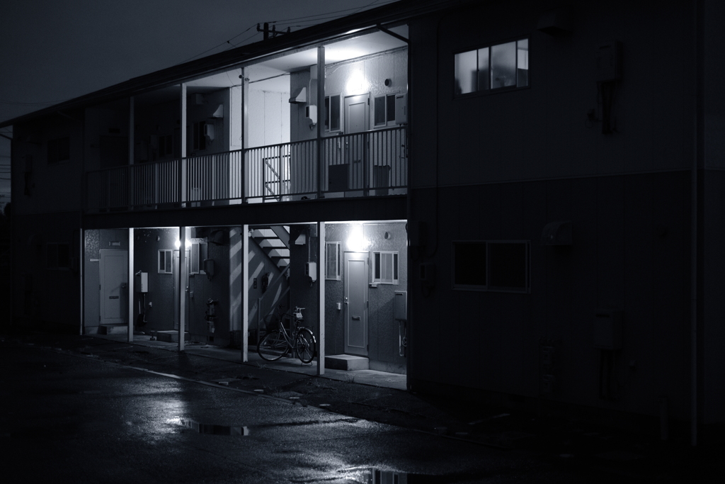 主人の居る部屋と居ない部屋