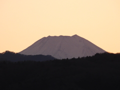 富士山夕景
