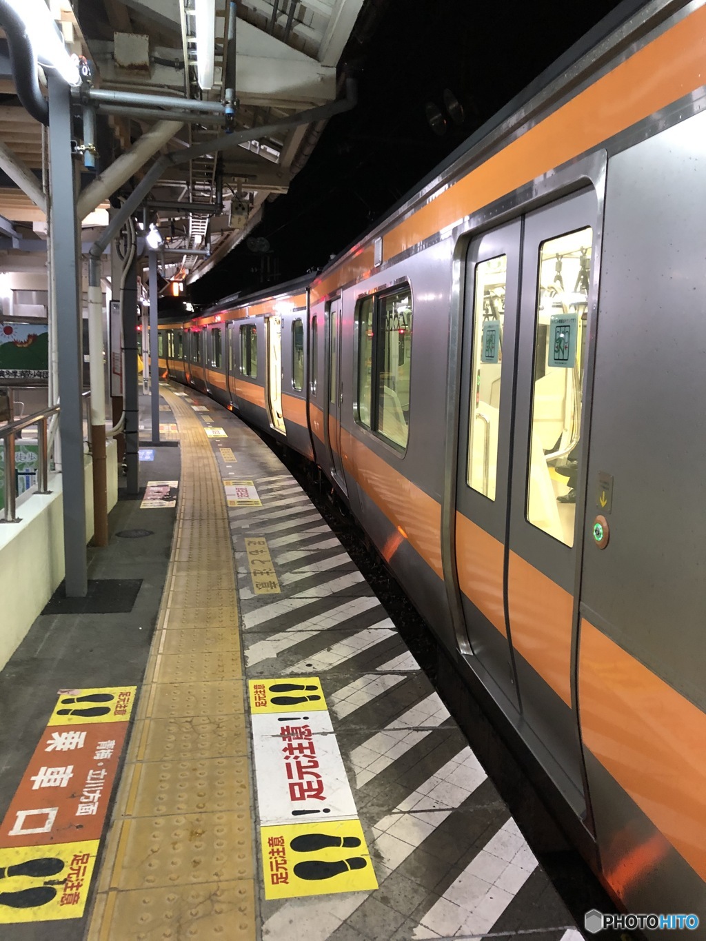 奥多摩駅ホーム