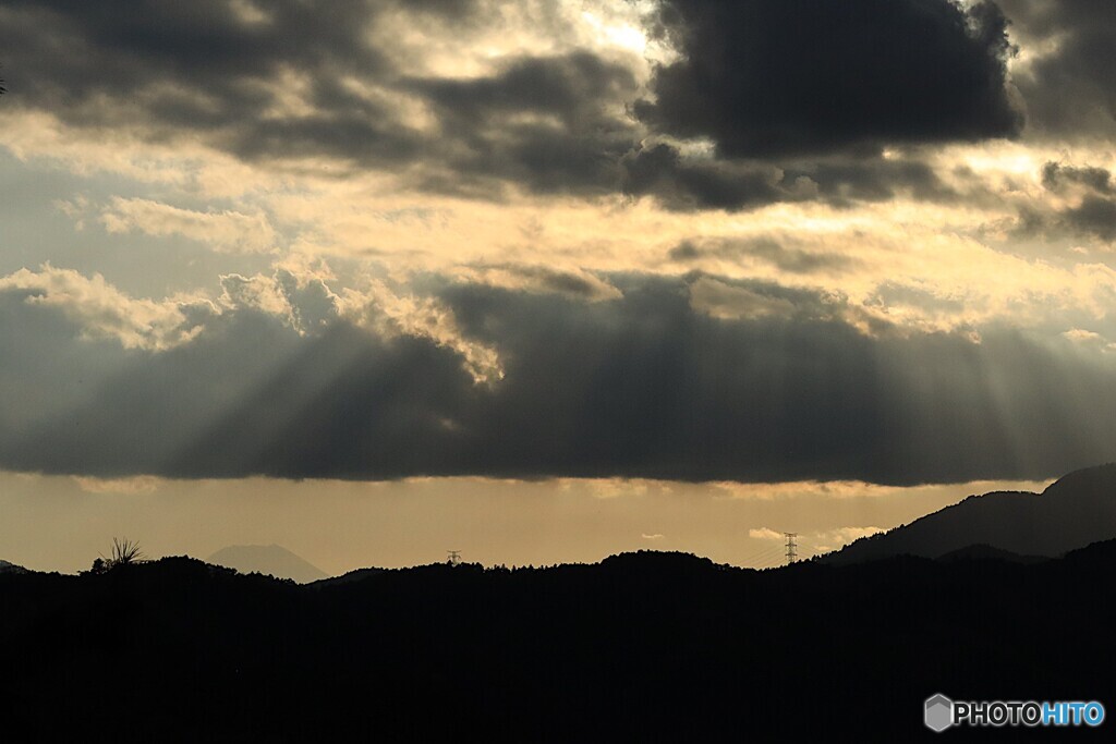 富士山見えます