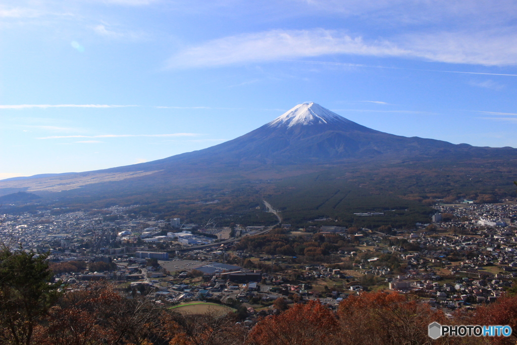 天上山公園より