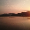 「夕映えはあんず色」