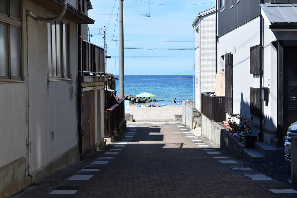 海へ