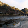 久慈川を流れるシガと矢祭山の奇岩群