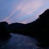 奥久慈渓谷の夕暮れ２
