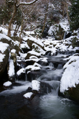 雪の滝川渓谷１丁目