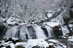 二見ヶ滝雪景色