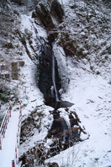 夢想滝冬景色