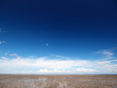 鹿島で見た青空