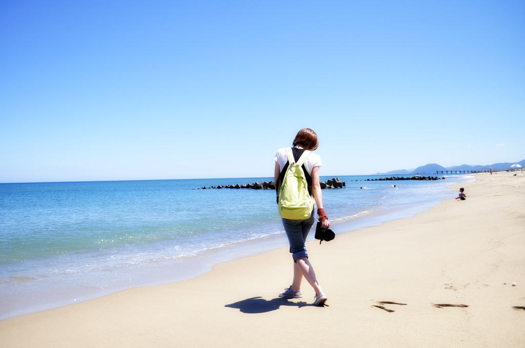 夏の足跡