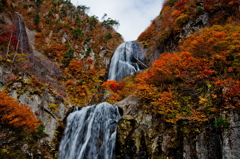 安の滝・秋