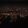 東京上空の夜景